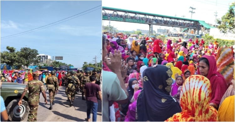 মজুরি ও ইনক্রিমেন্ট বাড়ানোর  শ্রমিকদের ১৮ দফা দাবি ‘মানবে না’ বিজিএমইএ