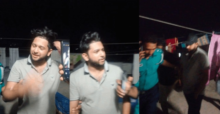 গ্রেফতারের পর তৌহিদ আফ্রিদিকে বরিশাল থেকে ঢাকায় নেওয়া হচ্ছে