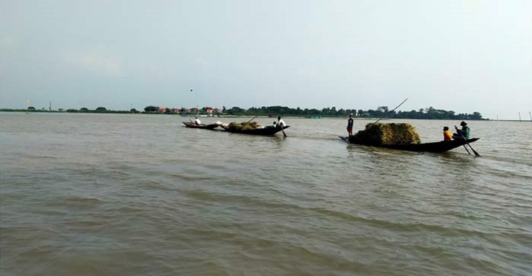নেত্রকোনায় বালুবাহী নৌকা ডুবে নিখোঁজ ২