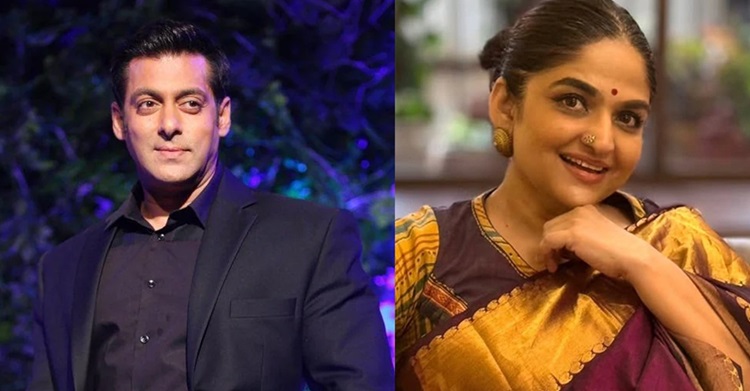 অভিনেত্রী ইন্দিরা কৃষ্ণানের সঙ্গে যে কাণ্ড করে বসেন সালমান
