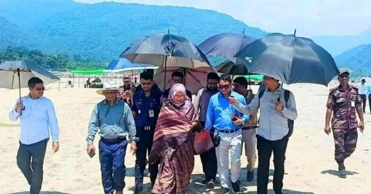 সিলেটে সাদাপাথর পরিদর্শনে মন্ত্রী পরিষদ বিভাগের তদন্ত কমিটি