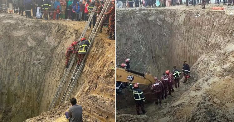 গর্তে পড়া সাজিদকে নিয়ে নতুন শঙ্কা