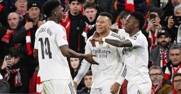 এমবাপ্পে-রদ্রিগোর গোলে রিয়ালের স্বস্তির জয়