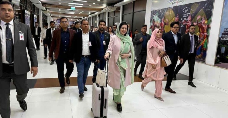 লন্ডনের পথে জোবাইদা