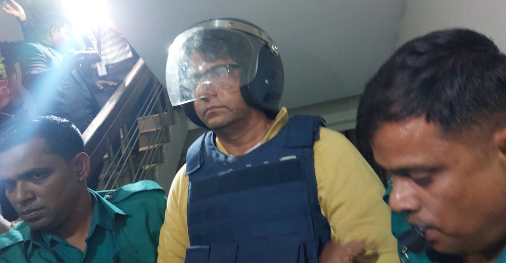 রিমান্ড শেষে কারাগারে আনিস আলমগীর