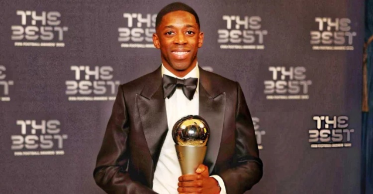 ব্যালন ডি'অরের পর ফিফা দ্য বেস্টও দেম্বেলের ঝুলিতে