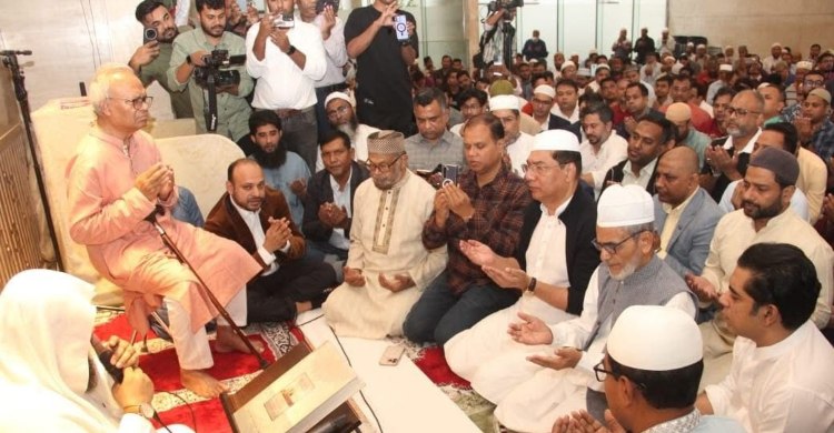 ‘আমরা বিএনপি পরিবার’-এর আয়োজনে কোরআন খতম ও দোয়া মাহফিল