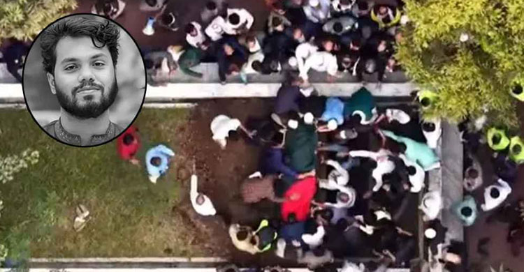 বিদ্রোহী কবির পাশে চিরনিদ্রায় শায়িত শহীদ ওসমান হাদি