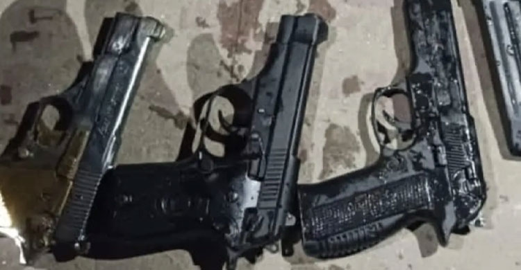 হাদি হত্যাচেষ্টায় ব্যবহৃত ৩ অস্ত্র উদ্ধার