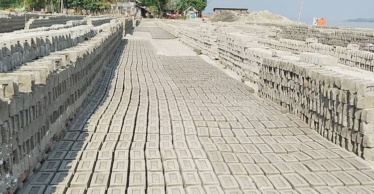 প্রশাসনের অভিযানের পর ফের চালু অবৈধ ইটভাটা