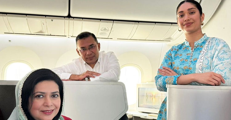 সিলেট থেকে ঢাকার উদ্দেশ্যে তারেক রহমান