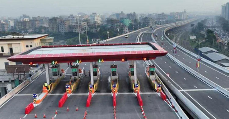 বৃহস্পতিবার বিমানবন্দরের এলিভেটেডের টোল ফ্রি