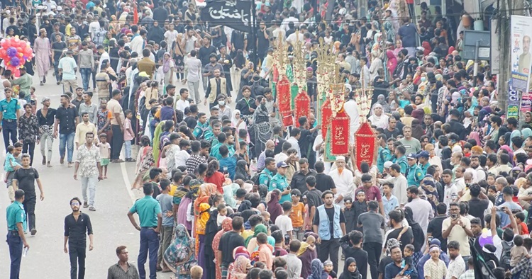 সুষ্ঠুভাবে তাজিয়া মিছিল অনুষ্ঠিত: ডিএমপি