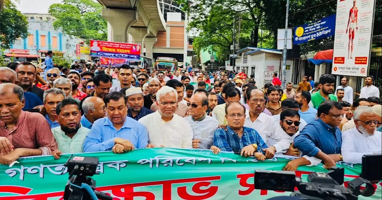 ষড়যন্ত্রকারীরা গণতন্ত্র ফেরানোর পথে প্রধান অন্তরায়: ডা. এজেড এম জাহিদ