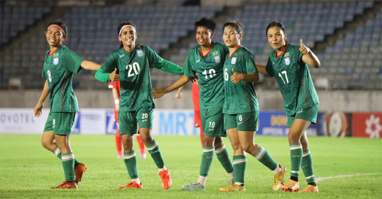 প্রথমার্ধেই বাহরাইনের জালে ৫ গোল বাংলাদেশের