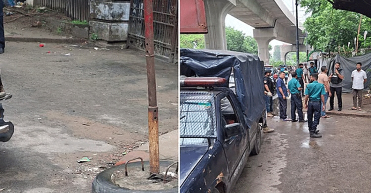 আন্তর্জাতিক অপরাধ ট্রাইব্যুনালের ফটকের সামনে বিস্ফোরণ