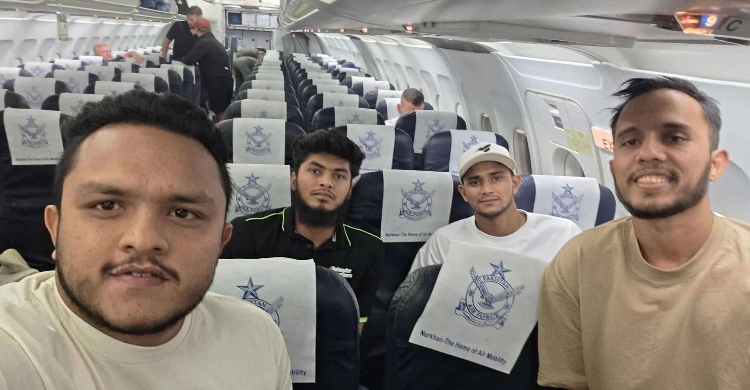 পাকিস্তান থেকে দেশে ফিরলেন রিশাদ-নাহিদ