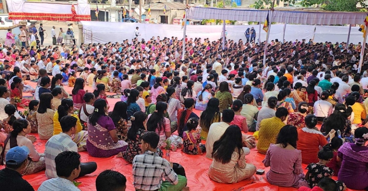 বুদ্ধ পূর্ণিমায় বান্দরবানের বিহারে বিহারে পরিনির্বাণের স্মৃতি, জ্বলবে হাজার প্রদীপ