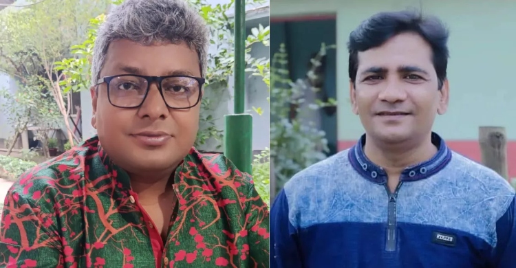 কিশোরগঞ্জ সাংবাদিক ফোরাম- ঢাকা’র সভাপতি এরফানুল হক নাহিদ সাধারণ সম্পাদক জাহাঙ্গীর কিরণ