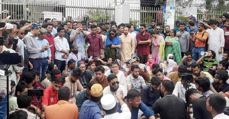 খুনি হাসিনার নির্বাচন কমিশন মানি না: এনসিপি