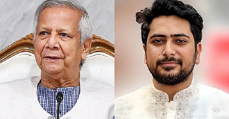 প্রধান উপদেষ্টার সঙ্গে দেখা করলেন এনসিপির আহ্বায়ক নাহিদ ইসলাম