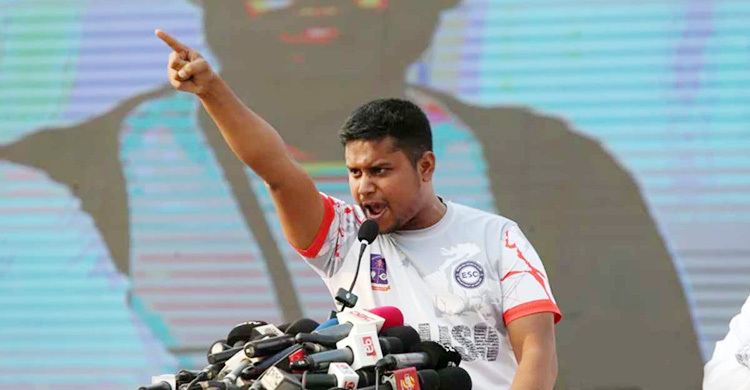 সরকারের প্রথম এবং প্রধান সংস্কার হতে হবে আওয়ামী লীগ নিষিদ্ধ করা: হাসনাত