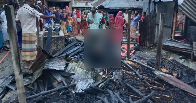 আগুনে পুড়ে ছাই কৃষকের ৪ গরু