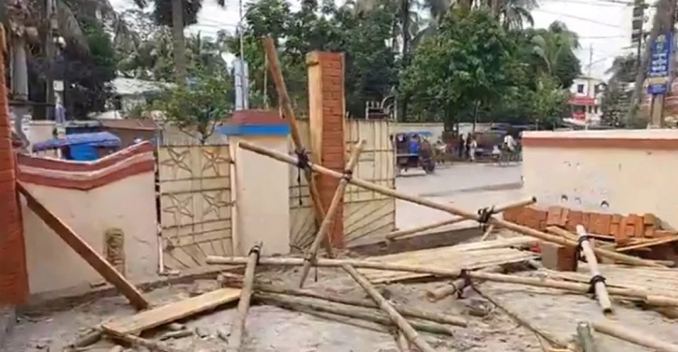 ময়মনসিংহে রওশন এরশাদের পৈতৃক বাড়িতে হামলা-ভাঙচুর
