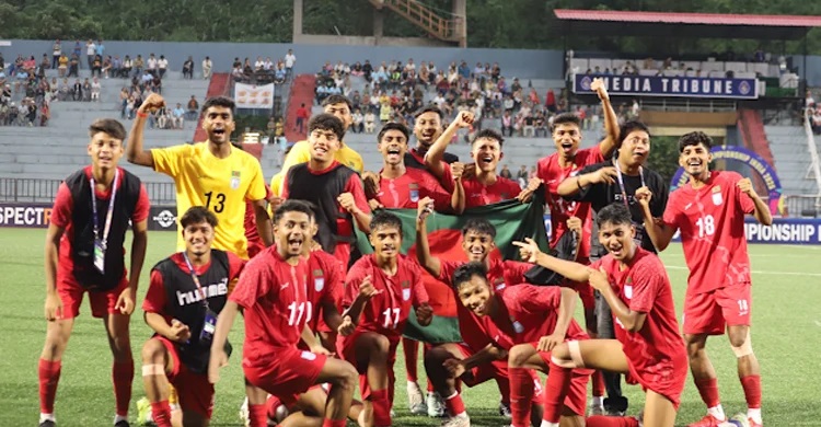 নেপালকে হারিয়ে ফাইনালে বাংলাদেশ