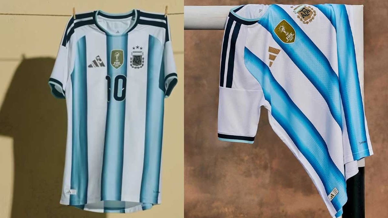 উন্মোচিত হলো আর্জেন্টিনার ২০২৬ বিশ্বকাপের জার্সি