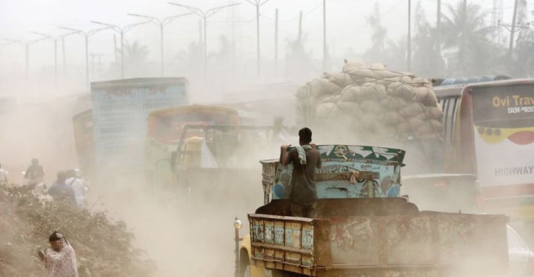বায়ুদূষণে দিল্লির কাছাকাছি খুলনা