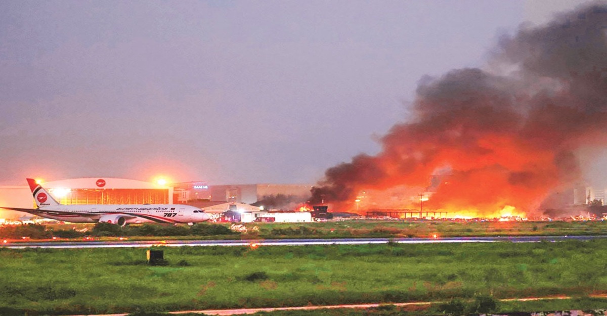 লিথিয়াম ব্যাটারি থেকে আগুনের সূত্রপাত কার্গো ভিলেজে
