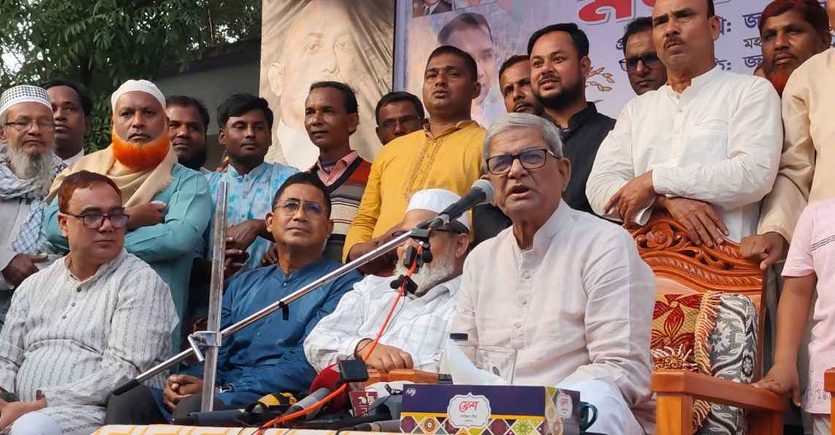 জামায়াত দেশকে অস্থিতিশীলতার দিকে নিয়ে যাচ্ছে: ফখরুল