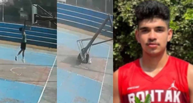 কোর্টেই প্রাণ গেল তরুণ খেলোয়াড়ের