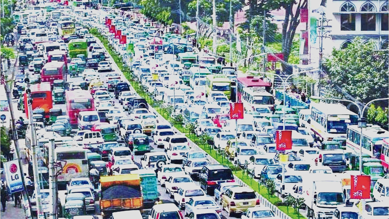 ‘আন্দোলনের নামে সড়ক অবরোধ, ঢাকায় জনভোগান্তি’