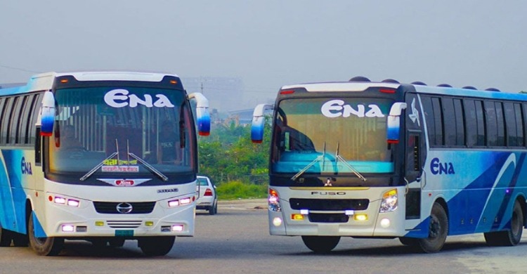 এনা পরিবহনের সব বাস জব্দের দাবি