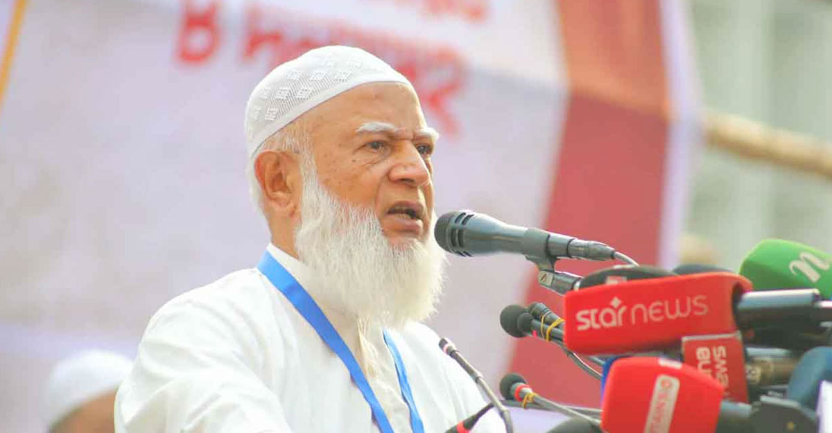 যুবকদের ভোট নিয়ে কাড়াকাড়ি বরদাস্ত করবো না: জামায়াত আমির