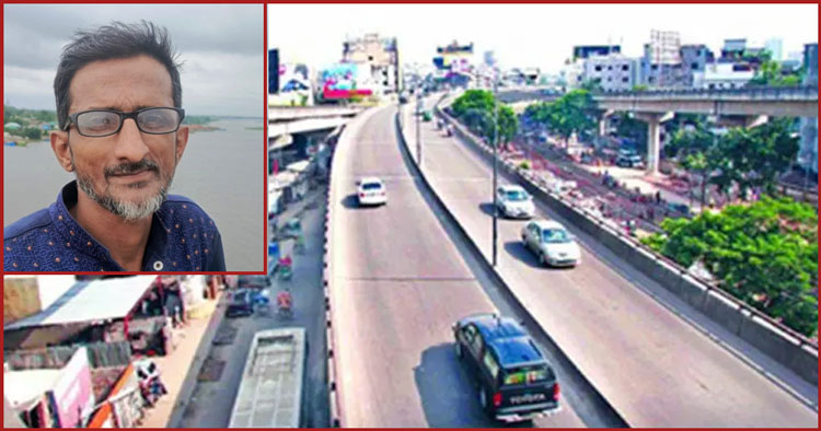 খিলগাঁও ফ্লাইওভারে ঝরল সাংবাদিকের প্রাণ