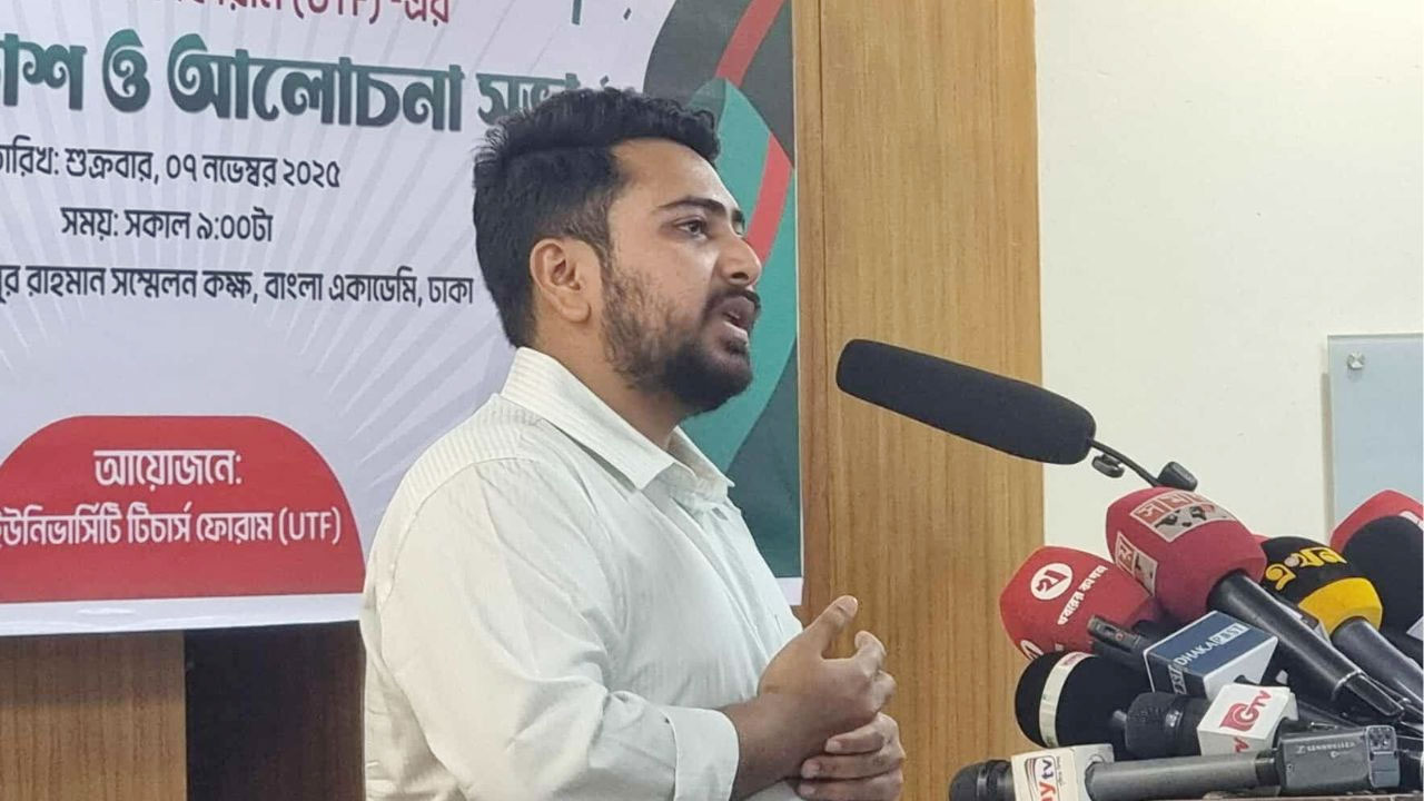 জুলাই সনদে ‘নোট অব ডিসেন্ট’ থাকবে না: নাহিদ ইসলাম