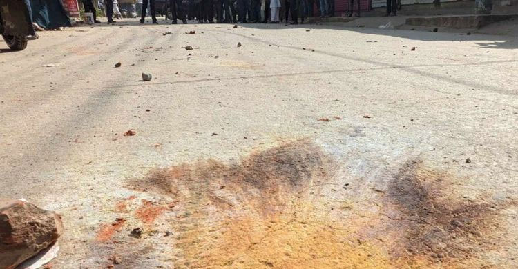 শাহবাগে ককটেল বিস্ফোরণ