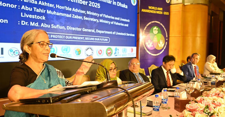 অ্যান্টিবায়োটিকের অতিরিক্ত ব্যবহার ভূমিকম্পের চেয়েও বড় ঝুঁকি তৈরি করছে: ফরিদা আখতার