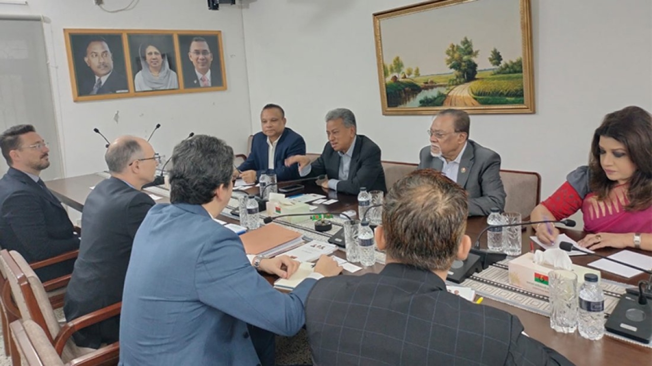 বিএনপির কার্যালয়ে আইএমএফের প্রতিনিধি দল