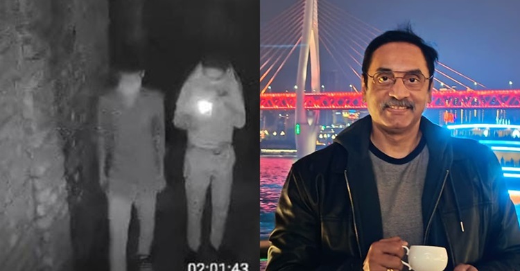 পিনাকী ভট্টাচার্যের পারিবারিক বাসার সামনে আগুন দেওয়ার অভিযোগ