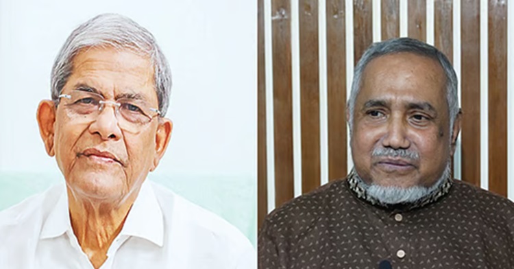 জুলাই সনদ নিয়ে মতৈক্যে পৌঁছাতে ফখরুলকে তাহেরের ফোন