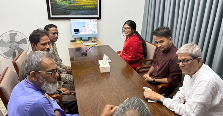 তারেক রহমানের সঙ্গে গণঅভ্যুত্থানে শহীদ পরিবারের সদস্যদের সাক্ষাৎ