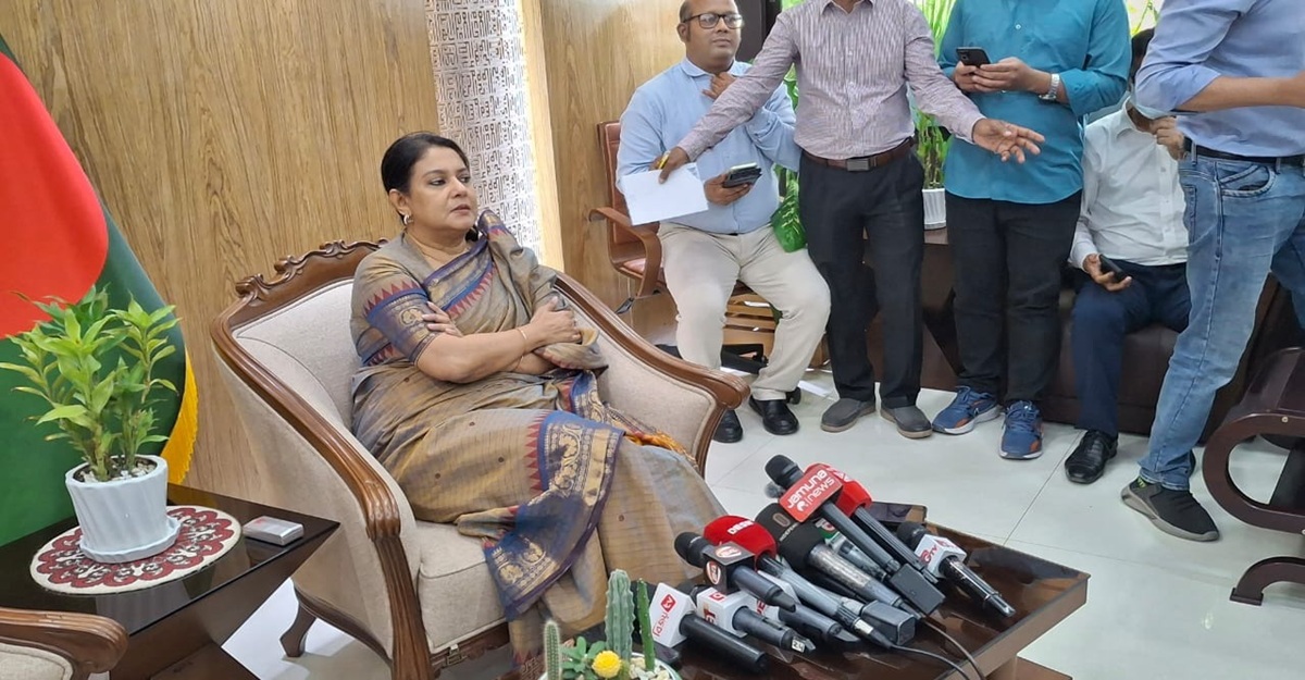 সর্বোচ্চ দিয়ে সরকার অস্থিরতা নিয়ন্ত্রণের চেষ্টা করবে: উপদেষ্টা রিজওয়ানা