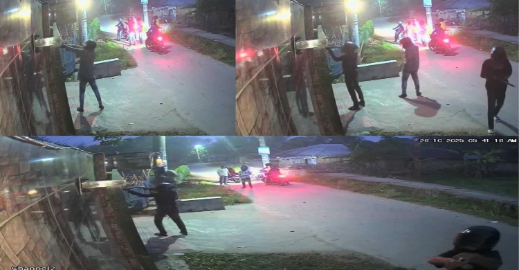 কুয়েট কর্মচারীর বাড়িতে দুর্বৃত্তদের গুলিবর্ষণ