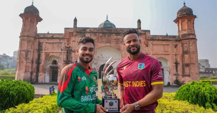 টস জিতে বাংলাদেশকে ব্যাটিংয়ে পাঠালো ওয়েস্ট ইন্ডিজ