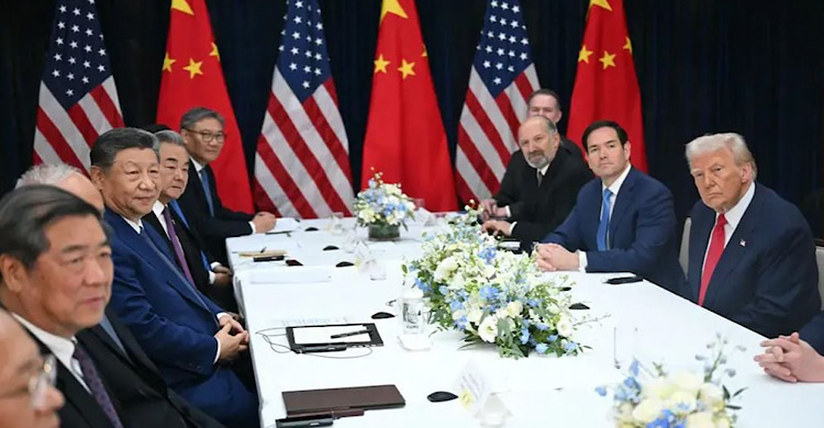 কোনো চুক্তি ছাড়াই শেষ হলো ট্রাম্প-শি বৈঠক