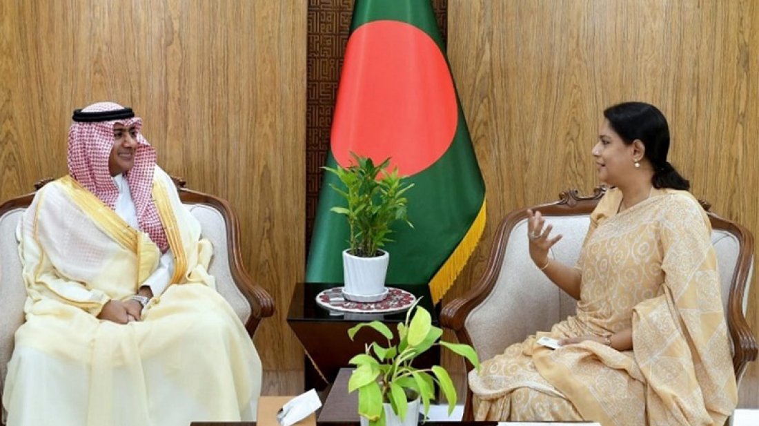 রেইন ওয়াটার হার্ভেস্টিং প্রকল্পে সৌদির সহযোগিতা চেয়েছেন পরিবেশ উপদেষ্টা